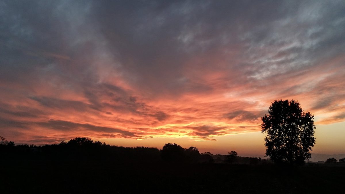 Fotografia del cielo di Roberto Spateri &mdash; 2 novembre 2016.