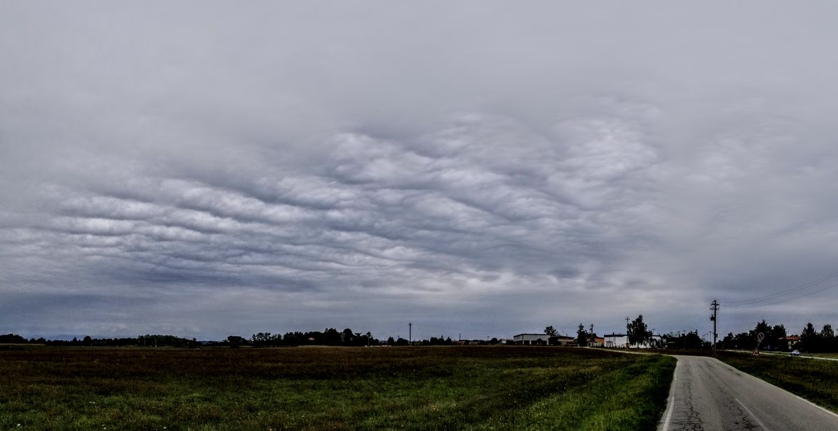 Fotografia del cielo di Roberto Spateri &mdash; Bellinzago Novarese (Novara), 22 settembre 2019.