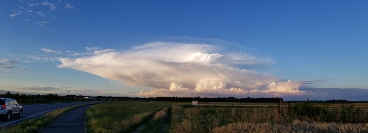 Fotografia del cielo di Roberto Spateri &mdash; Cameri (Novara), 14 giugno 2020.