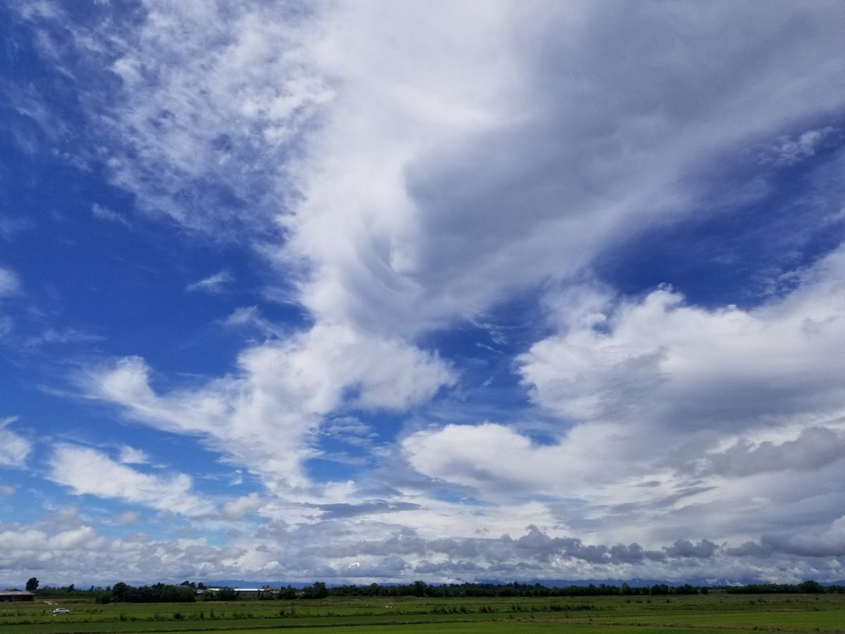 Fotografia del cielo di Roberto Spateri &mdash; 17 giugno 2020.