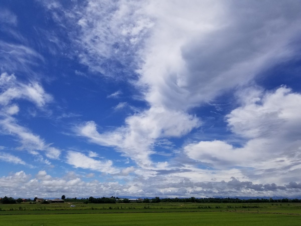 Fotografia del cielo di Roberto Spateri &mdash; 17 giugno 2020.