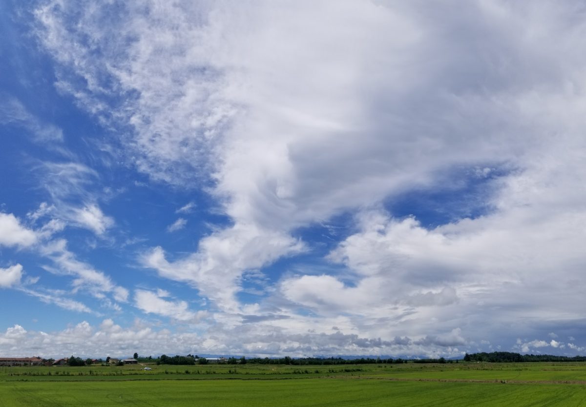 Fotografia del cielo di Roberto Spateri &mdash; 17 giugno 2020.