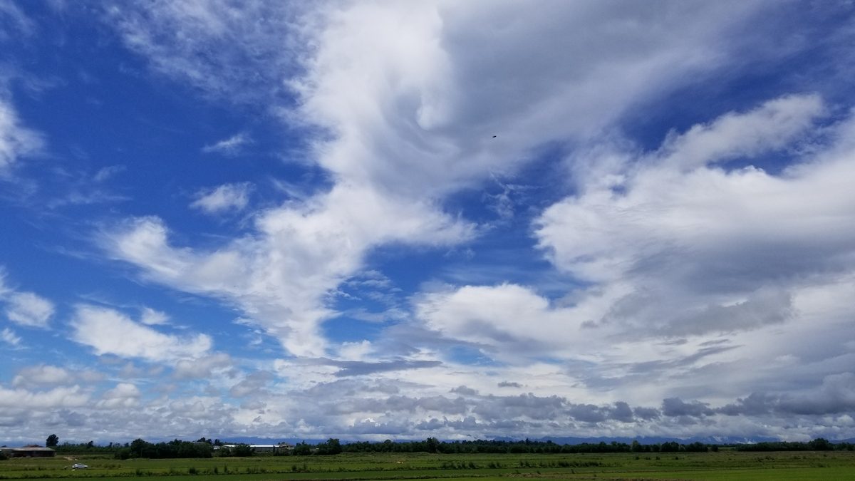 Fotografia del cielo di Roberto Spateri &mdash; 17 giugno 2020.