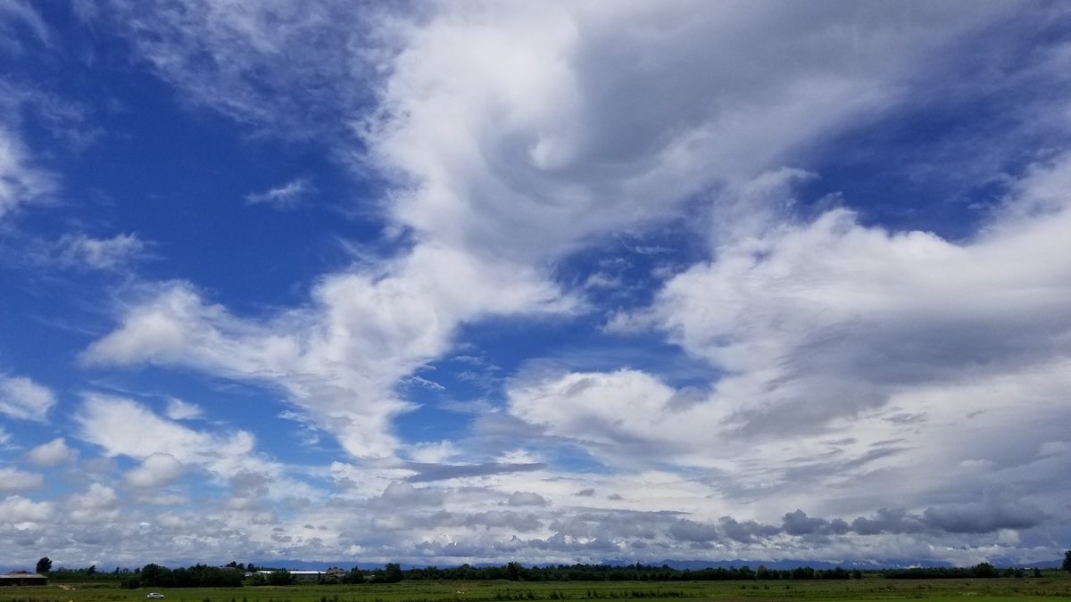 Fotografia del cielo di Roberto Spateri &mdash; 17 giugno 2020.