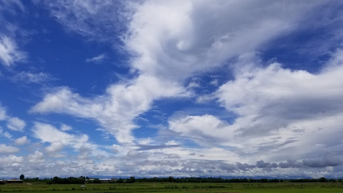 Fotografia del cielo di Roberto Spateri &mdash; 17 giugno 2020.