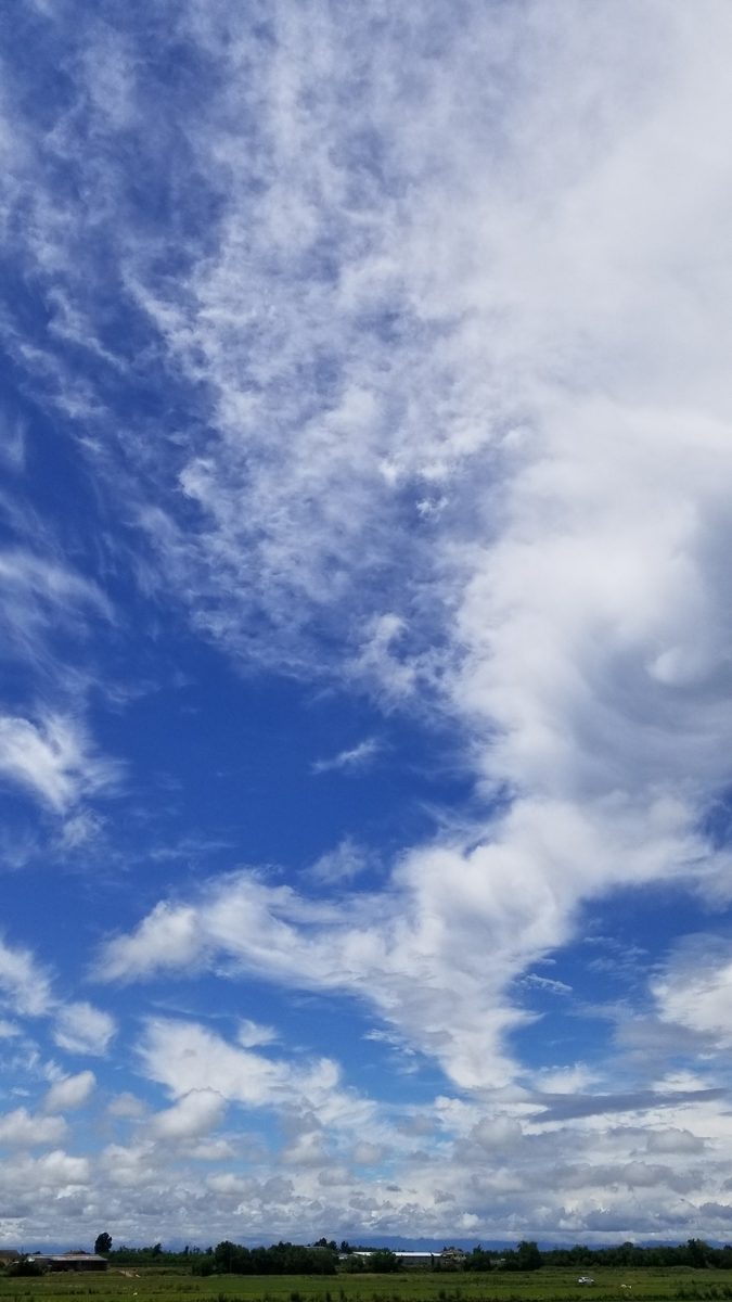 Fotografia del cielo di Roberto Spateri &mdash; 17 giugno 2020.