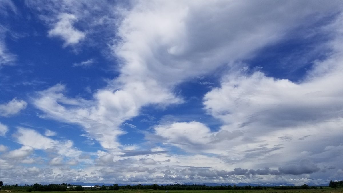 Fotografia del cielo di Roberto Spateri &mdash; 17 giugno 2020.