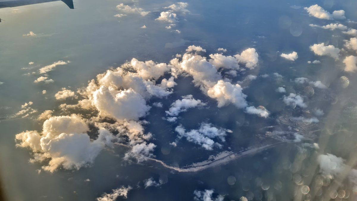 Fotografia del cielo di Roberto Spateri &mdash; Hue (Vietnam), 24 ottobre 2023.