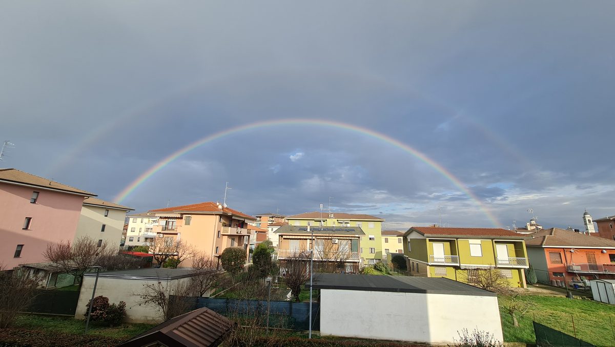 Fotografia del cielo di Roberto Spateri &mdash; Cameri (Novara), 5 marzo 2024.