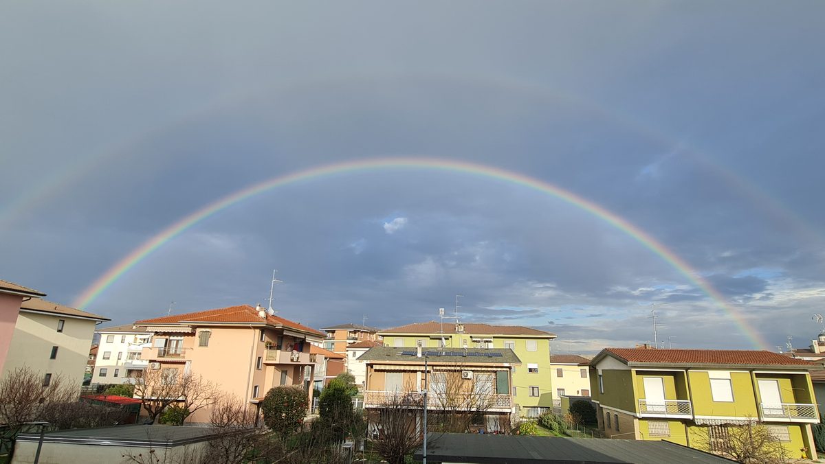 Fotografia del cielo di Roberto Spateri &mdash; Cameri (Novara), 5 marzo 2024.