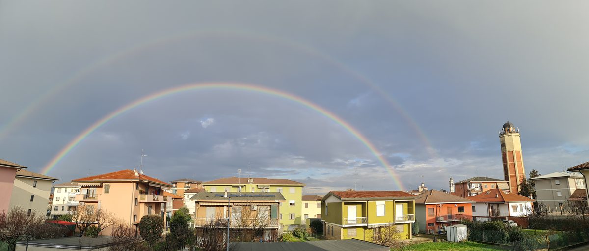 Fotografia del cielo di Roberto Spateri &mdash; Cameri (Novara), 5 marzo 2024.