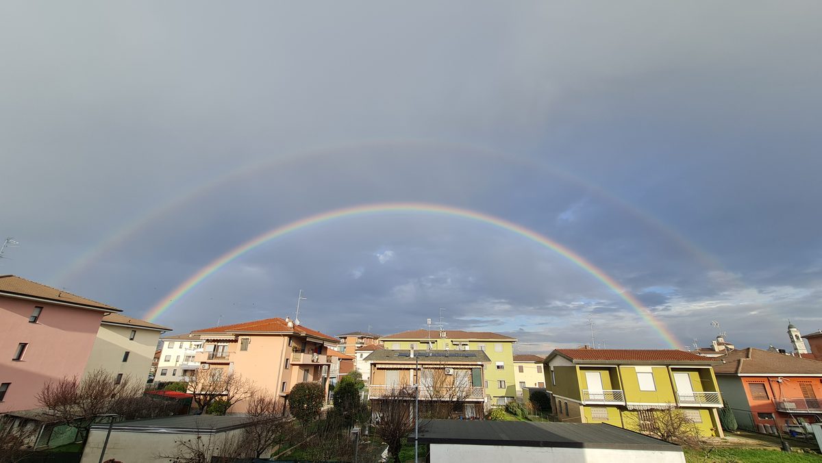 Fotografia del cielo di Roberto Spateri &mdash; Cameri (Novara), 5 marzo 2024.
