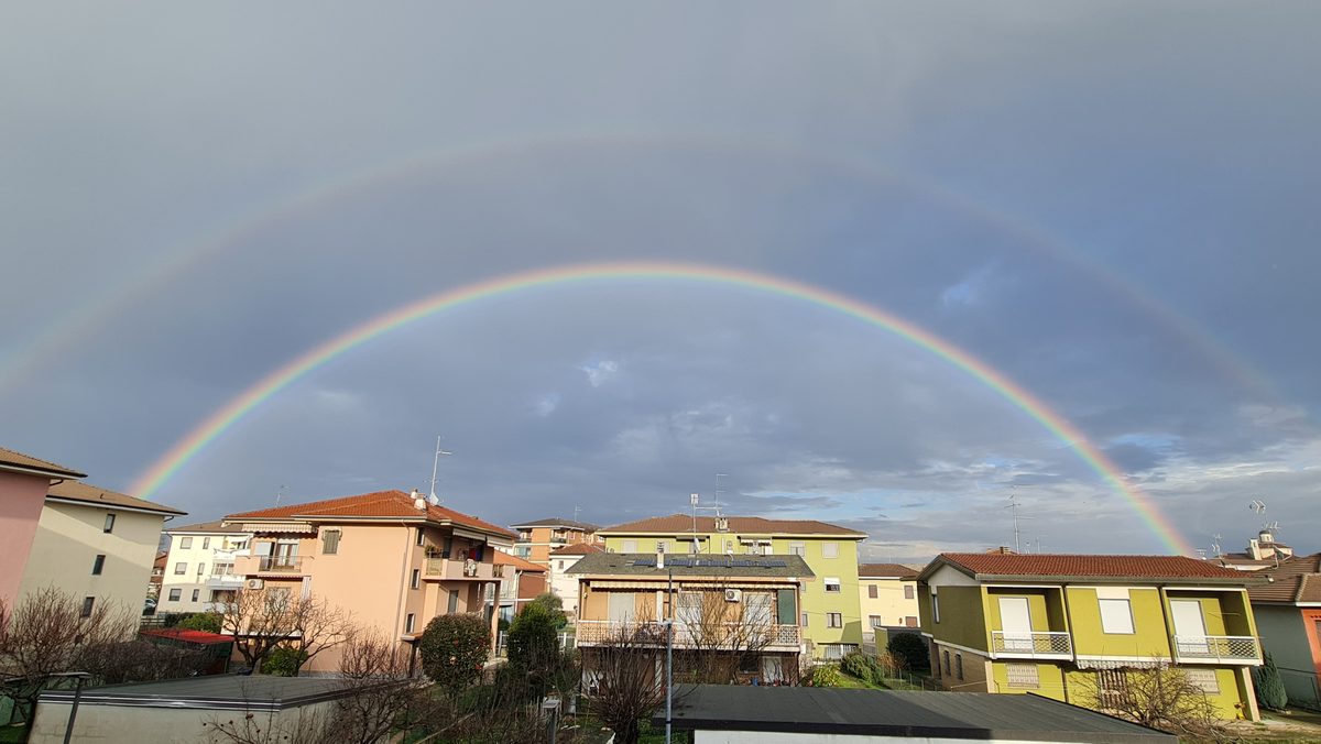 Fotografia del cielo di Roberto Spateri &mdash; Cameri (Novara), 5 marzo 2024.