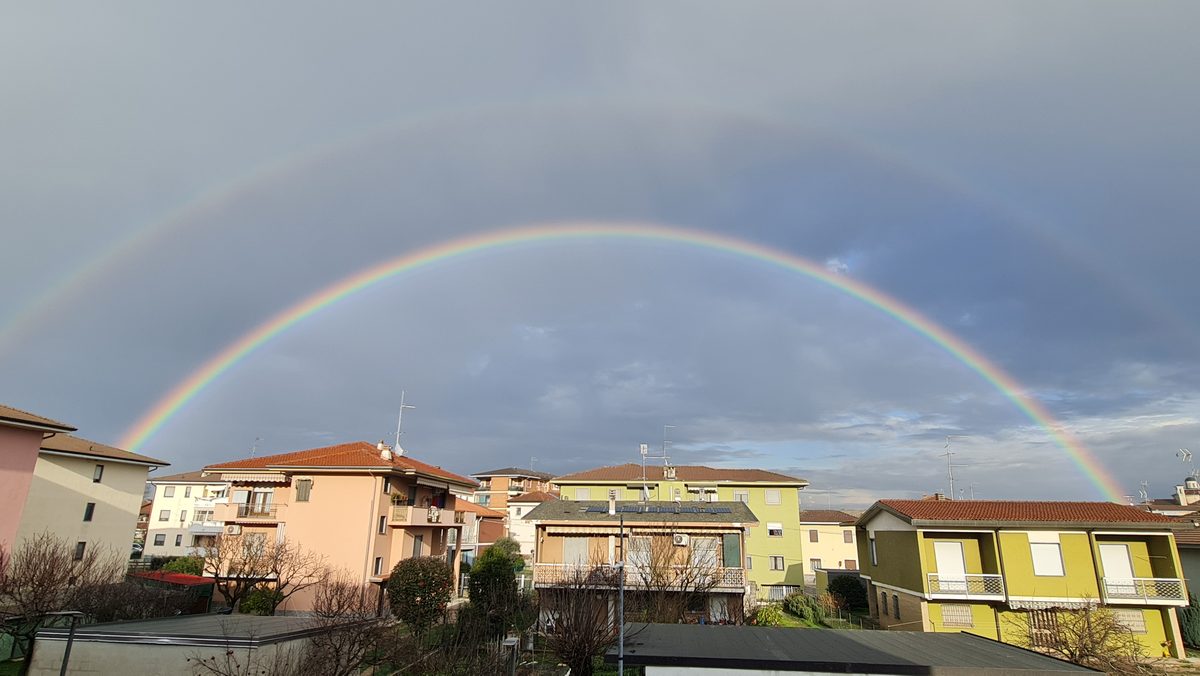 Fotografia del cielo di Roberto Spateri &mdash; Cameri (Novara), 5 marzo 2024.