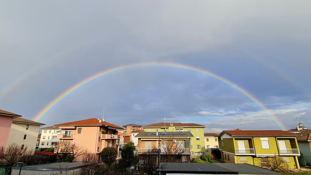 Fotografia del cielo di Roberto Spateri &mdash; Cameri (Novara), 5 marzo 2024.