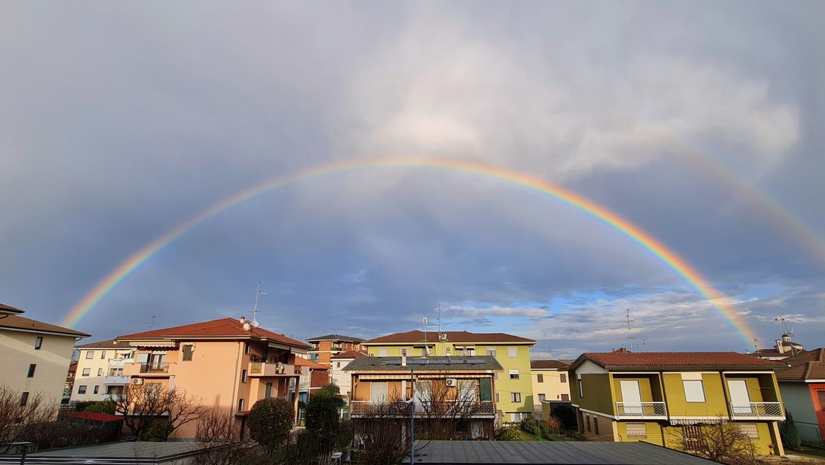 Fotografia del cielo di Roberto Spateri &mdash; Cameri (Novara), 5 marzo 2024.