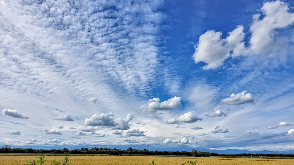 Fotografia del cielo di Roberto Spateri &mdash; Caltignaga (Novara), 29 settembre 2024.