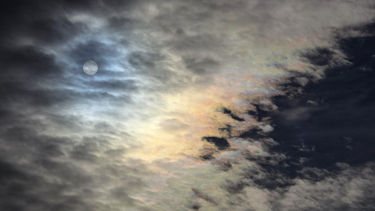 Fotografia del cielo di Roberto Spateri &mdash; Cameri (Novara), 30 marzo 2025.